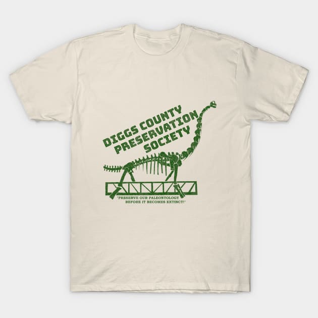 Diggs County Preservation Society T-Shirt by EpcotServo